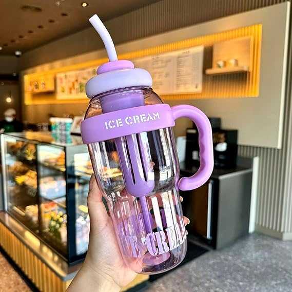 1400ml Ice-Cream Water Bottle